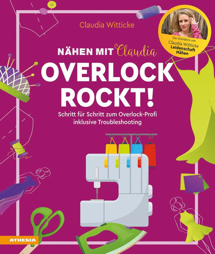 Nähen mit claudia overlock - -,